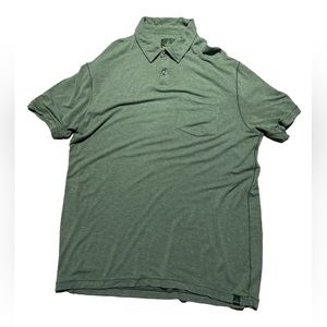 Prana Green Polo Shirt
